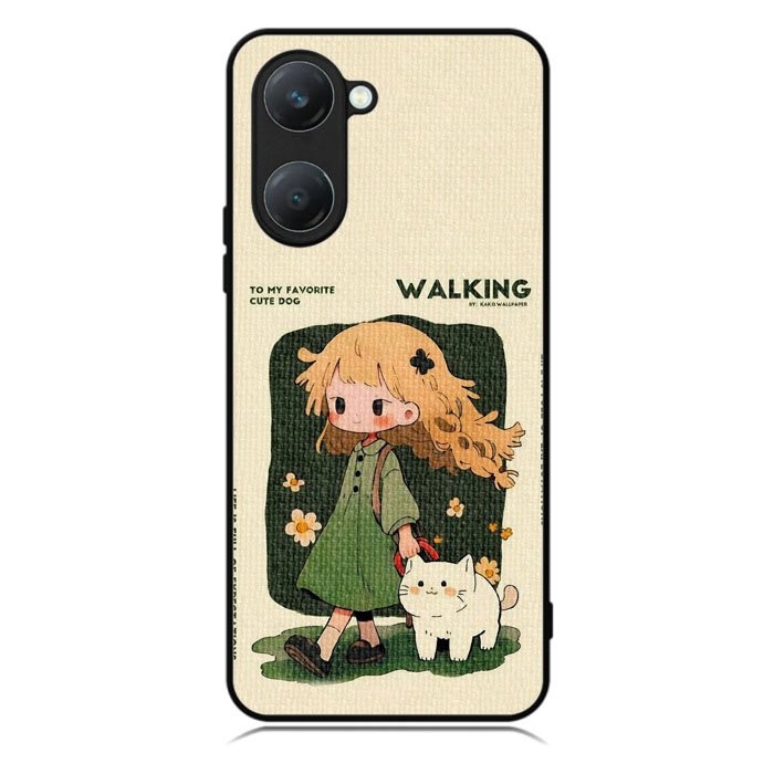 Hybrid Case Casing Custom Vivo V50 40 Lite Y29 Y28 Y19 Y19s Y 18 Y17 Y15 Y12  5G 4G iQoo Z9x Walking