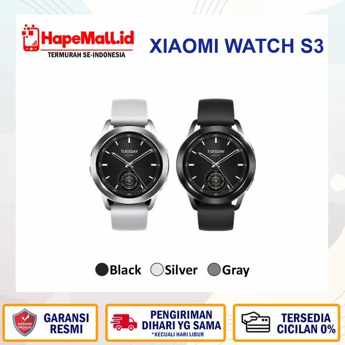 XIAOMI WATCH S3 SMARTWATCH GARANSI RESMI TERMURAH