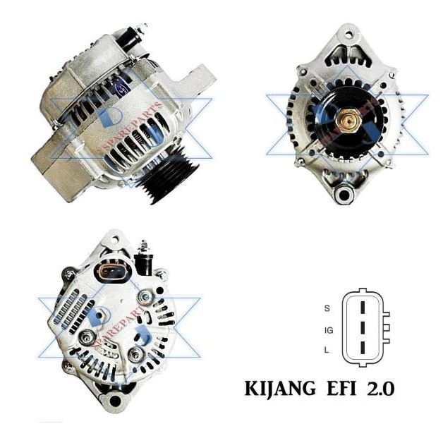 Jual Dinamo Ampere Alternator Toyota Kijang Krista Efi 2.0 70A Kode 037