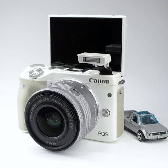 9rgt- Canon Eos M3 Kit 15-45Mm Is Stm / Kamera Mirrorless Canon Eos M3