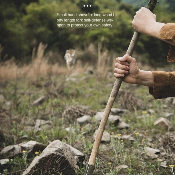 Spo- Sekop Multifungsi Naturehike Nh20Gj001 Camping Pisau Gergaji