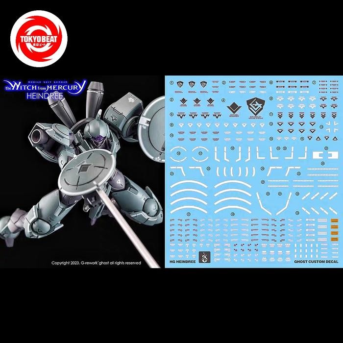 HG HEINDREE WATER DECAL CUSTOM DECAL