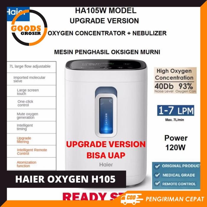 Ready HAIER H105 OXYGEN CONCENTRATOR - OKSIGEN KONSENTRATOR HAIER