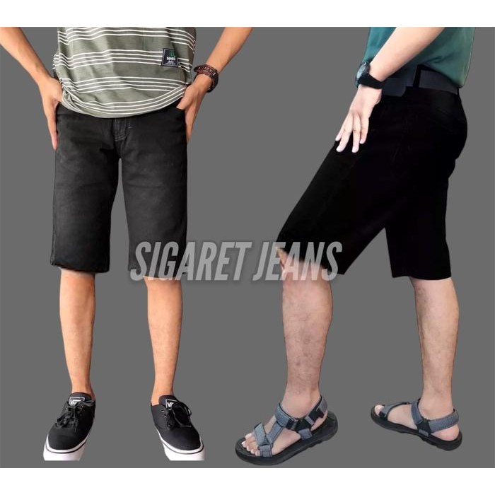 323r- Celana Pendek Pria / Celana Jin Cowok / Celana Pendek Laki - Laki / Jin Jeans Bahan