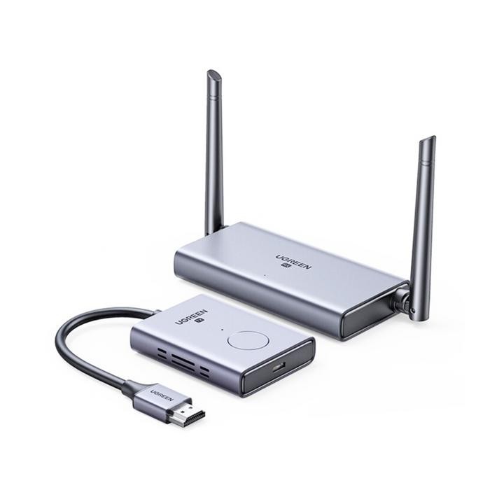 Sale UGREEN HDMI EXTENDER TRANSMITTER AND RECEIVER WIRELESS HDMI EXTENDER - 50633A Terlaris