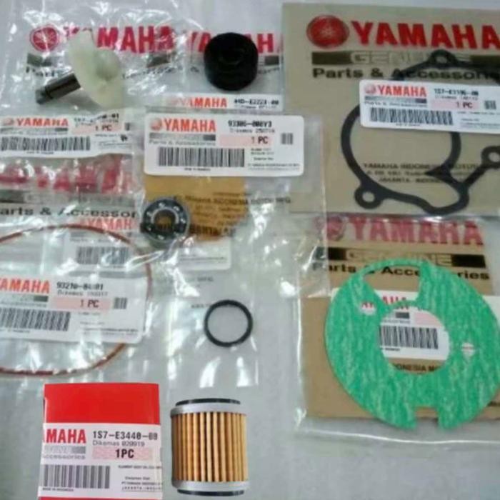 Ready PAKET SET WATER PUMP AS KIPAS SEAL SIL BERING + FILTER OLI OIL PACKING RADIATOR VIXION OLD NEW