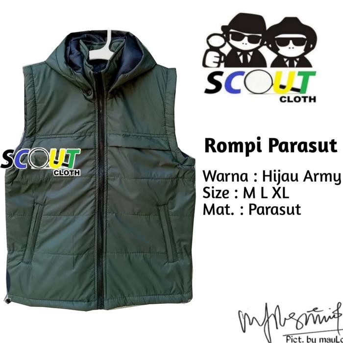 ROMPI PARASUT JAKET PARASUT JAKET MOTOR ROMPI MOTOR JAKET GOJEK
