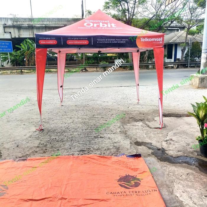 tenda lipat custom 3x3 printing