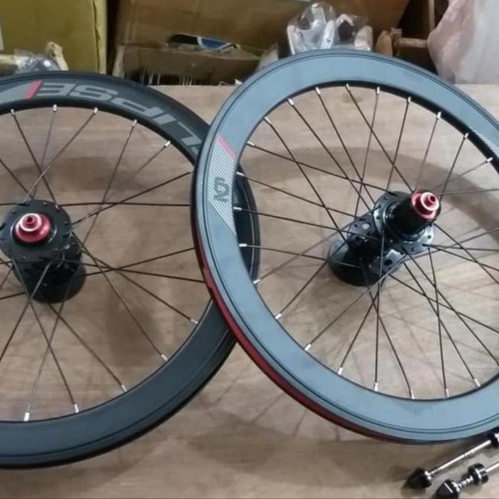 WHEELSET 16 20 22 ION ECLIPSE RIM BRAKE ALLOY RINGAN