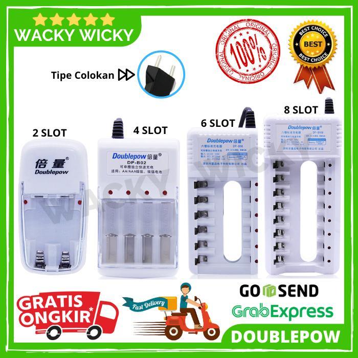 CHARGER BATERAI BATTERY BATRE CASAN DOUBLEPOW