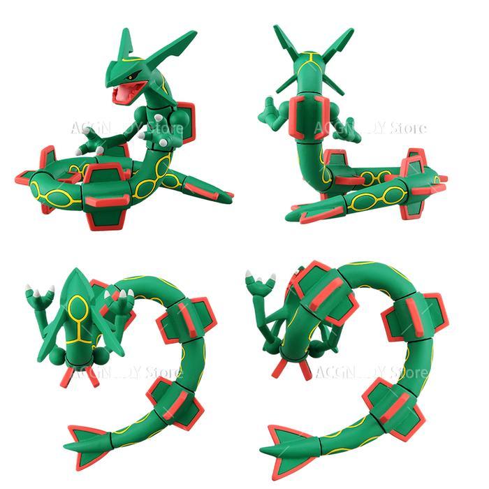 Original TOMY Pokemon Figure Zacian Zamazenta Reshiram Arceus Lunala Rayquaza Giratina Zygarde