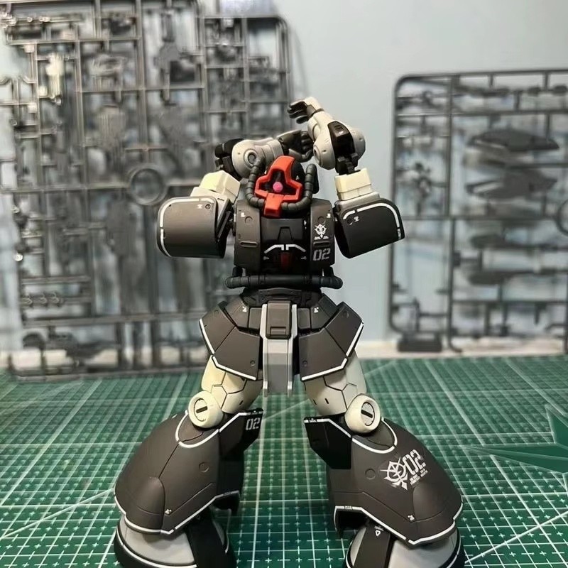 HG 1/144 Rick Dom GTO 007 Dom YMS-08B Experimental Mech Assembly Model Kit Action Figures Robot Doll