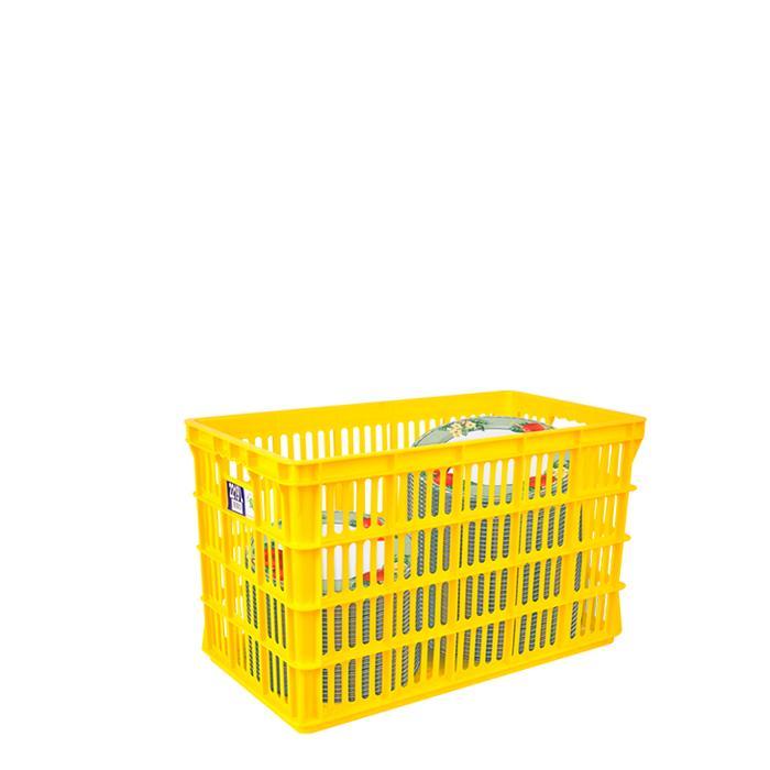 Rak Piring 11 Inch Green Leaf 2219 L / Keranjang Industri / Box Container Plastik Rak Susun