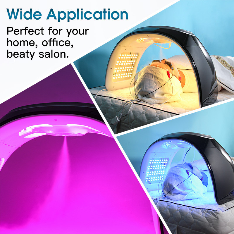 7-Color LED Mask PDT Device Facial Sprayer Skin Rejuve Beauty Machine