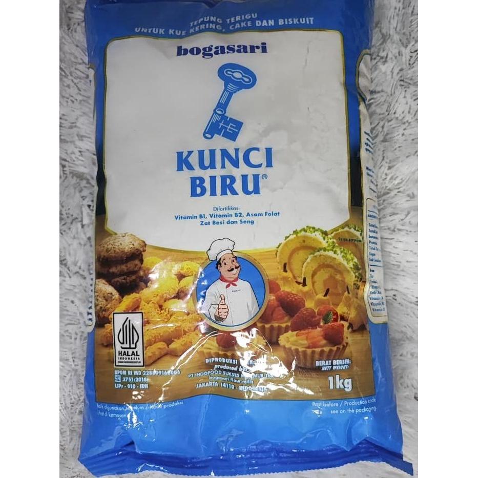 Tepung Terigu Kunci Biru 1000g / 1 Kg