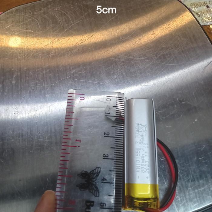 Baterai Lithium Polymer 3.7volt 800 mAh