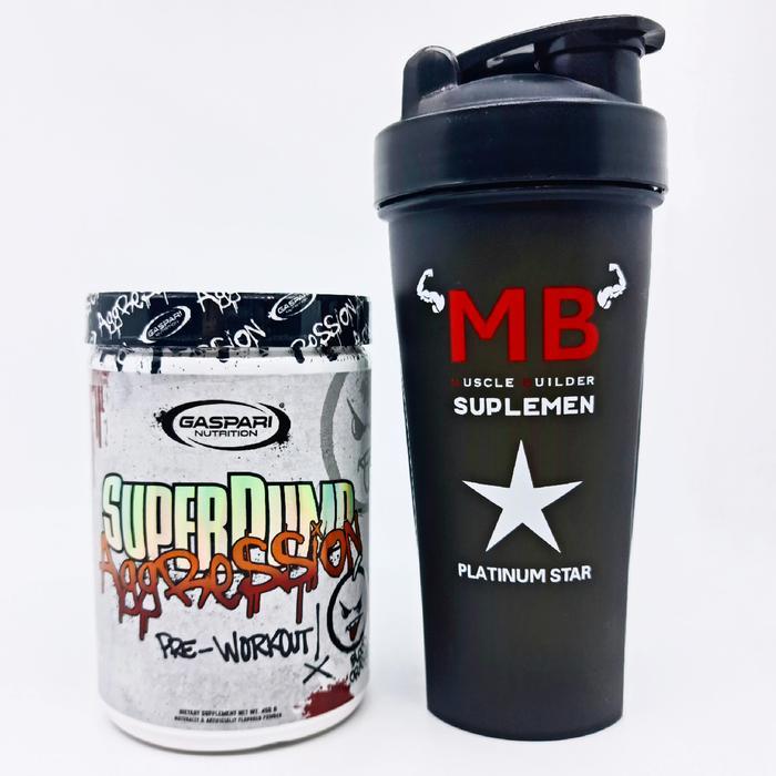 Super Pump Gaspari 40 servings 360 grams SuperPump Aggression Pre Workout PreWorkout Real Mass