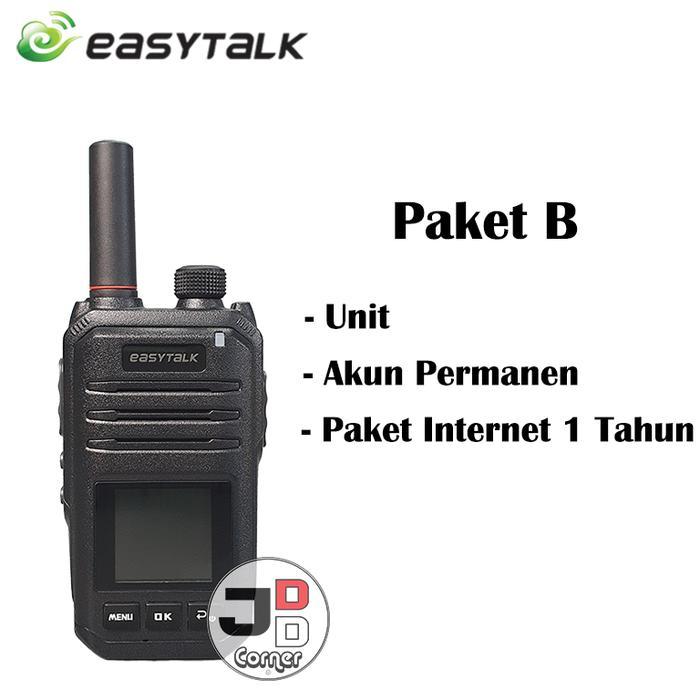 HT POC Easytalk X6 Wifi 4G LTE GPS Akun Permanen Internet ORIGINAL - Paket B