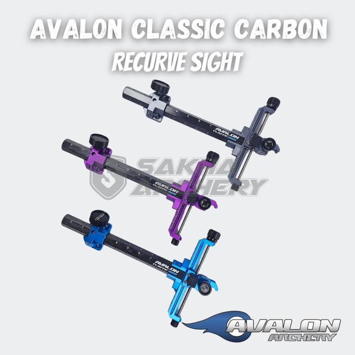 Recurve Sight Avalon Classic Carbon Fisir Avalon Carbon Classic