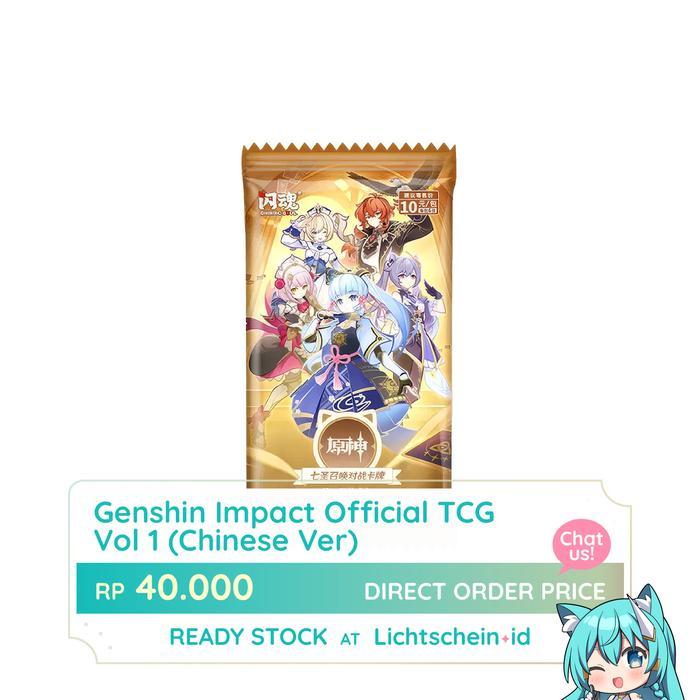 Genshin Impact TCG Genius Invokation Volume 1 Booster Pack