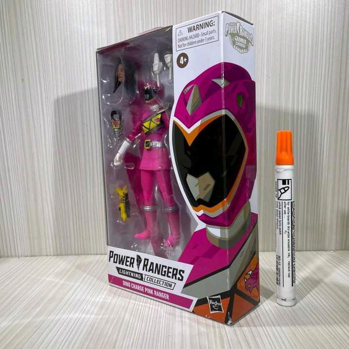 HOT SALE MAINAN ACTION FIGURE POWER RANGERS DINO CHARGE PINK RANGER POWER RANGER LIGHTHNING