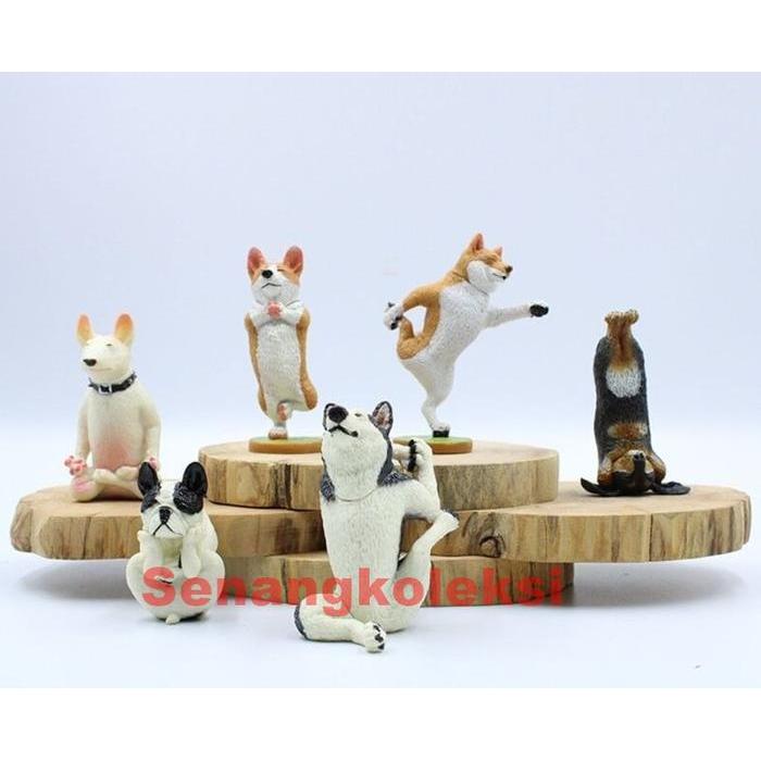 Sale Figure Animal Life Dancing Dog Figure Yoga Dog Dog Bull