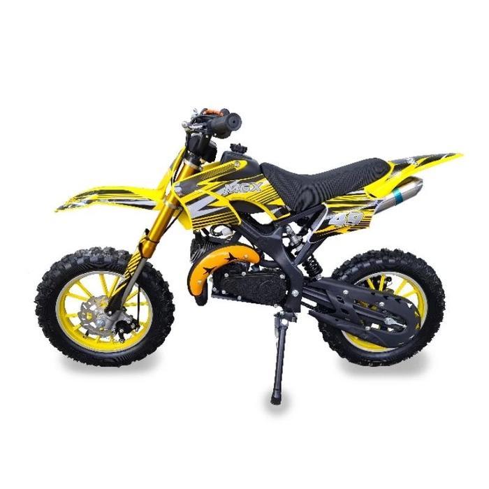 Share:   Favorit (129)  Motor Mini Trail MT2 Dobel Starter - Trail Mini Double Starter 2T 50cc