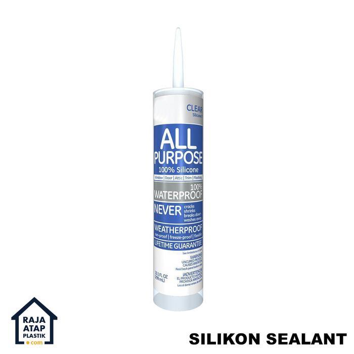 Lem Silikon Sealant Warna Clear (Netral) Terbaru