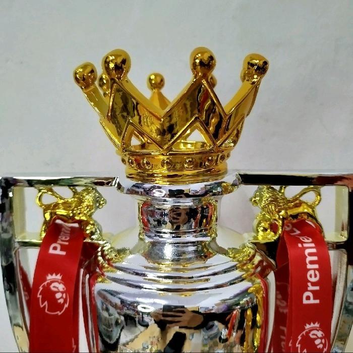 Piala Trofi EPL Mini 30cm Premier League Tahun 2024-25 Trophy EPL Piala La Inggris Hiasan Rak