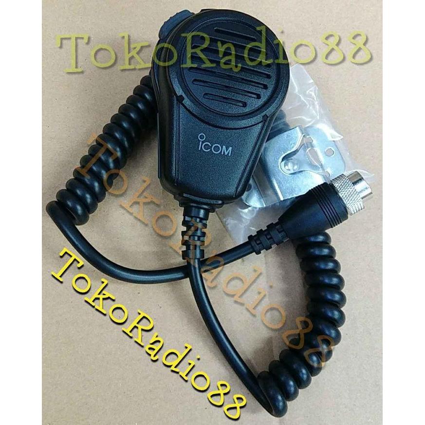 ICOM Mic ICOM M710 M700Pro HM-180 Handle Microphone Original dengan Mic Hanger untuk IC-M700Pro atau