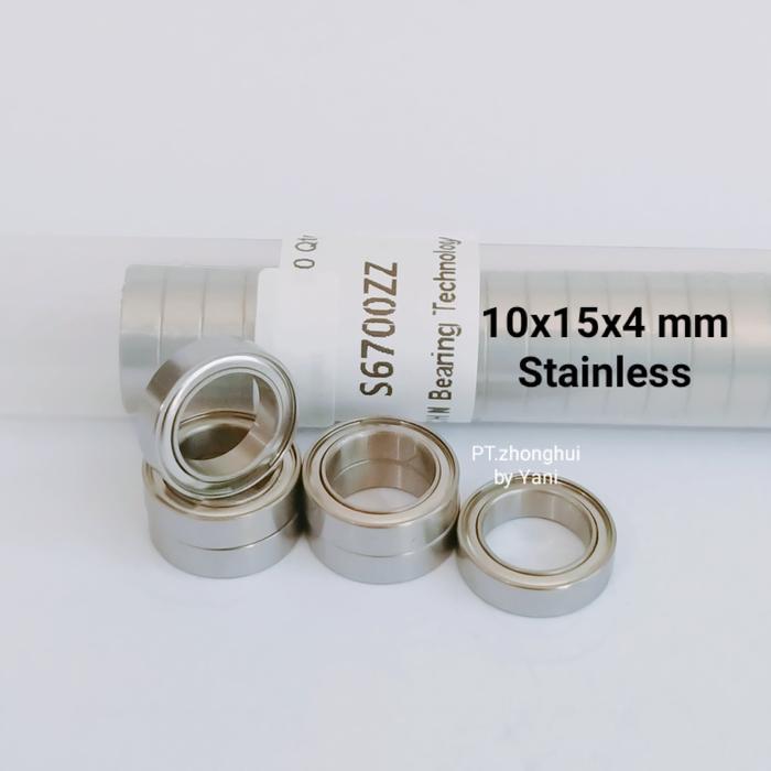 BEARING S 6700 ZZ STAINLESS ISI 1 PCS