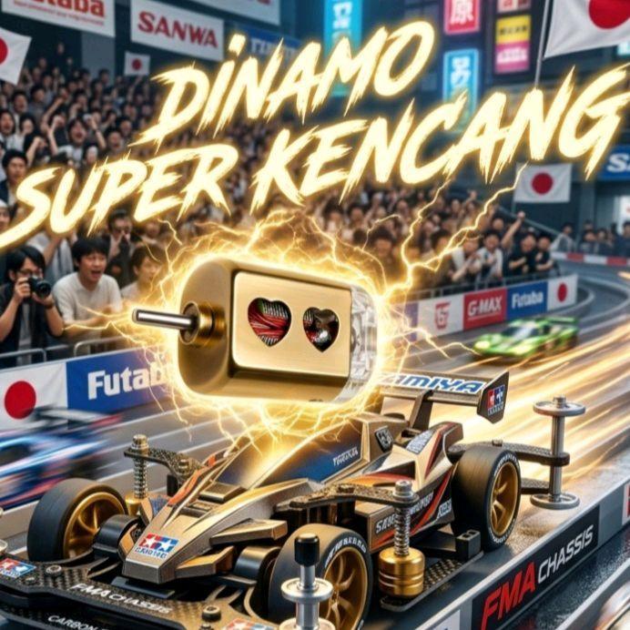 Dinamo tamiya sloop top speed 90+ KM/jam kilikan setan super kencang 0.5 mm