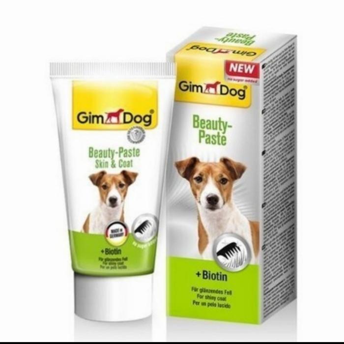 GimDog beauty paste Vitamin penumbuh bulu anjing Bio Tin Gim Dog 50gr