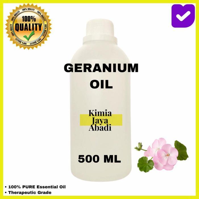 Geranium essential oil / Minyak atsiri geranium 500 ML MURNI