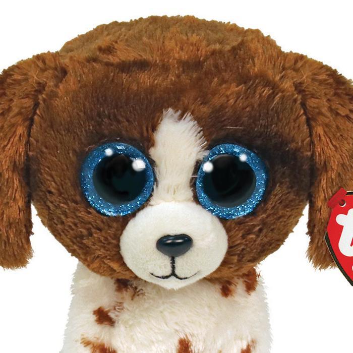 Ty Beanie Boos Boneka Hewan Muddles Dog Medium Ty95320 Original
