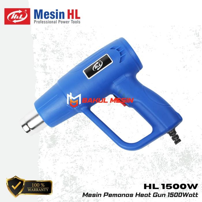 H&L HL 1500W Mesin Pemanas Hot Gun Heat Gun Hot Gun HL1500 (TERBAIK) (TERBARU) (TERMURAH)