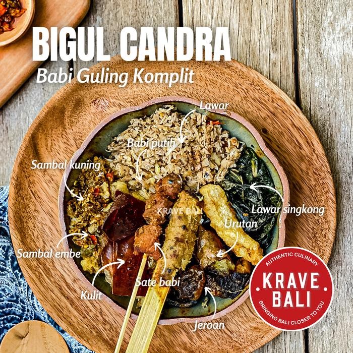 Mamiseler45 - Makanan Khas Bali Praktis Bigul Candra Babi Guling 170Gr - Krave Bali