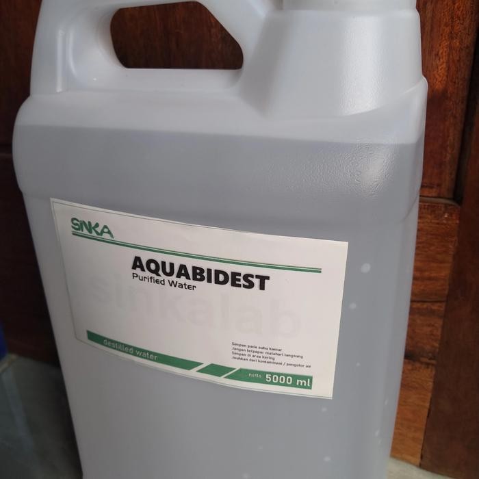 AQUABIDEST 5 LITER