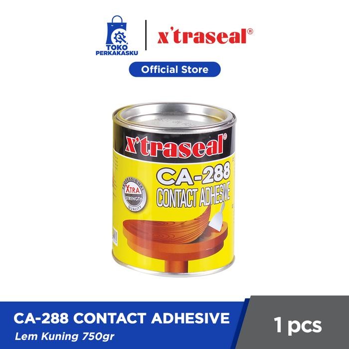

XTRASEAL CA-288 CONTACT ADHESIVES LEM KUNING 750GR