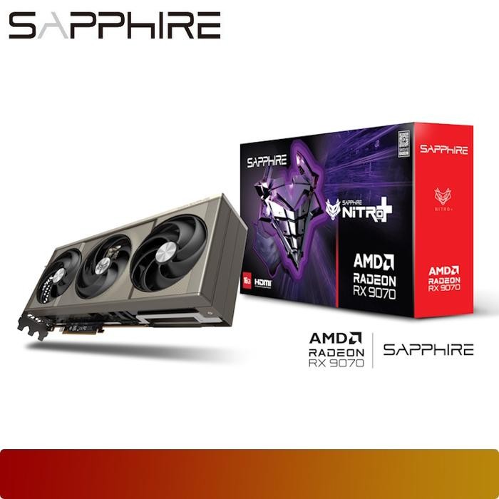 Lmmaxp857K (Pumkinpartyy) Sapphire Nitro+ Amd Radeon Rx 9070 Gpu 16Gb Gddr6