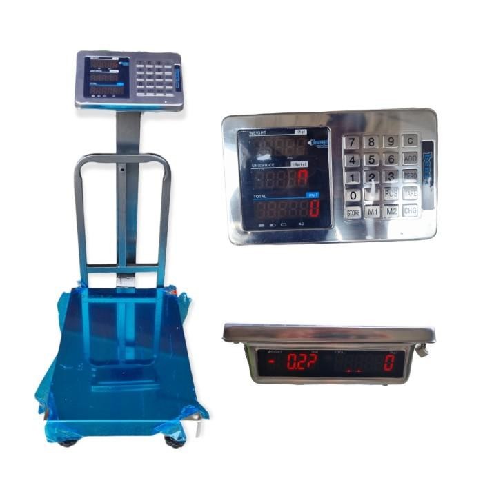 Timbangan 100Kg Duduk Digital Murah / Timbangan Barang Lantai 100 Kg