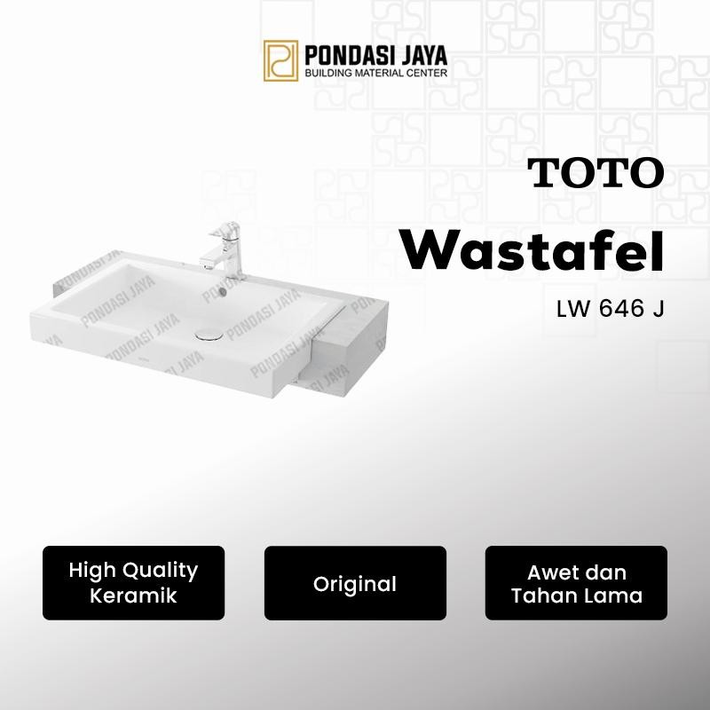 TOTO Wastafel LW 646 J Wastafel Keramik Klasik