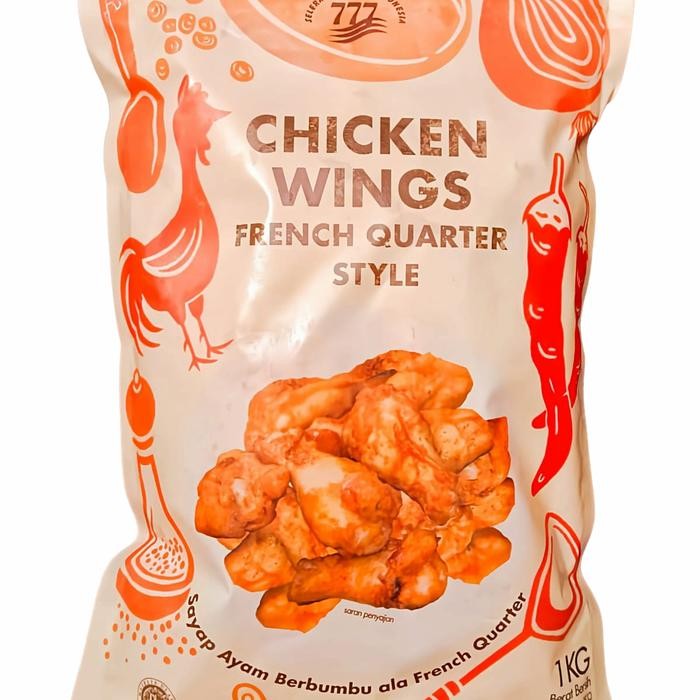

Pilihan- Premium Chicken Wings Sayap Ayam French Quarter Style 1Kg