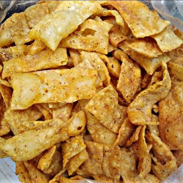 

Pilihan- Pangsit Pedes Mini Gurih Pedes Dan Renyah 250 Gr