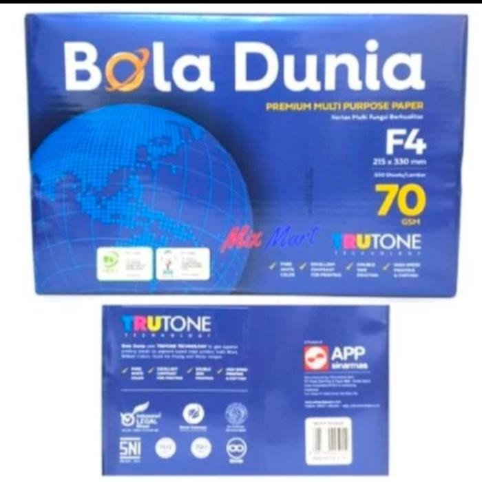 

Pilihan- Kertas Hvs F4 (Folio) 70Gr/ Kertas Potocopy/Kertas Print