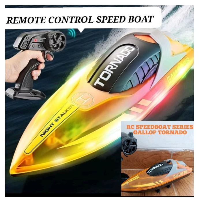 BARANG TERLARIS  RC SPEEDBOAT REMOTE CONTROL MAINAN KAPAL PENGENDALI JARAK JAUH LENGKAP SIAP