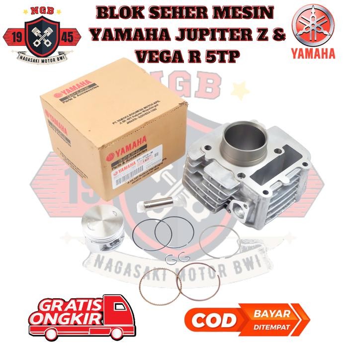 Blok Seher Mesin Yamaha Jupiter Z / Blok Mesin 1 Set Motor Jupiter Z & Vega r new - 5TP-E1310-00