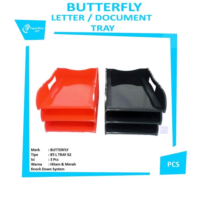 

Letter Tray 3 Susun Merk Butterfly