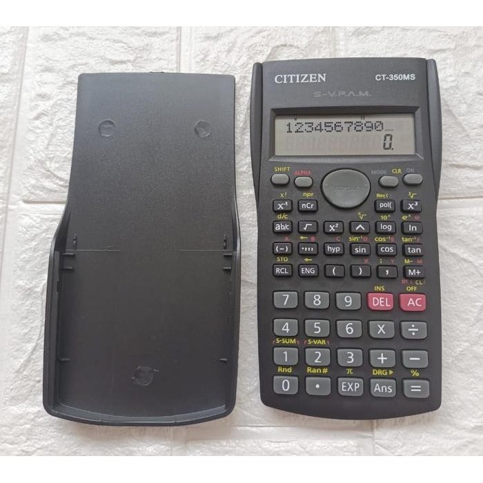 

KALKULATOR SCIENTIFIC CT 350 MS / KALKULATOR STATISTIK ILMIAH FISIKA