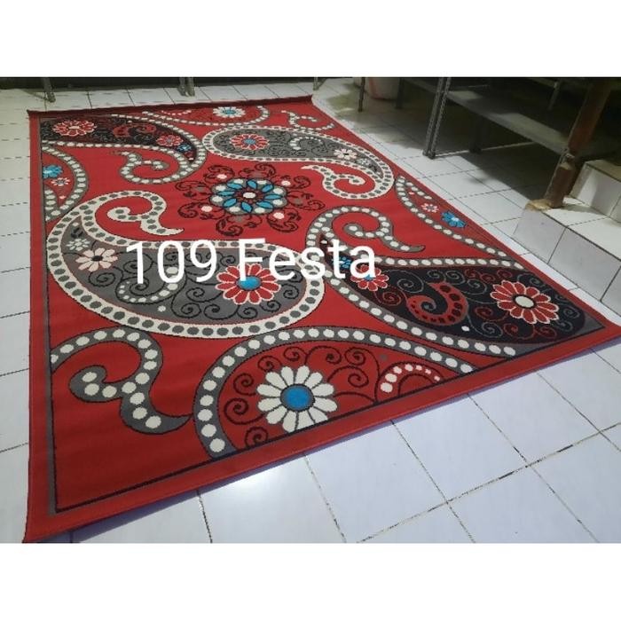 Karpet Moderno Besar 260X330 Motif Modern Nimalis Karpet Permadani